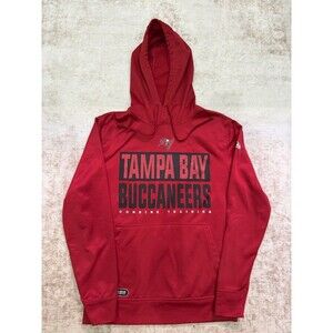 New Era NFL Combine Authentic Tampa Bay Buccaneers Training Hoodie Red Mens S